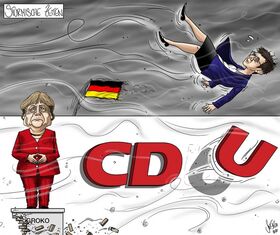 Deutschland, Angela Merkel, Annegret Kramp-Karrenbauer , Kanzler, Thueringen, CDU, AfD