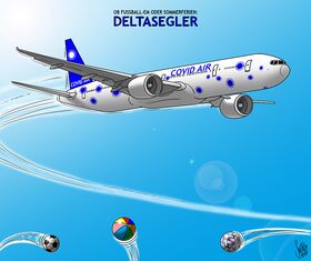 Corona, Delta, Deltasegler, Covid, Reisen, Airline