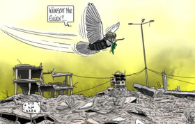 Nahost, Gaza, Israel, Friedenstaube, Frieden, Peace