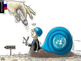 Syrien, Russland, UN