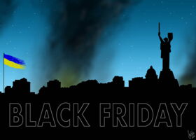 Black Friday, Ukraine, Russland, Strom, Elektrizität, Bomben, Bombardierung, Infrastruktur