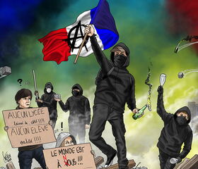 France, Frankreich, Chaos, Macron, Jugend, Proteste, Banlieue, Ausschreitung
