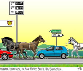 Iran, Krieg, Benzin, Oel, SBB, Bahn Ticket, Preis, Pferd, Kutsche