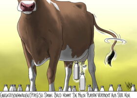 PFAS, Ewigkeitschemikalien, Chemie, Kuh, Milch, Umwelt, Gift