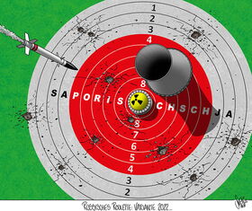 Ukraine, Saporischschja, AKW, Russland, Supergau, Krieg