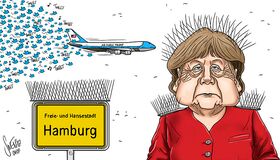 Hamburg, G20, Trump, Putin, Merkel, Twitter